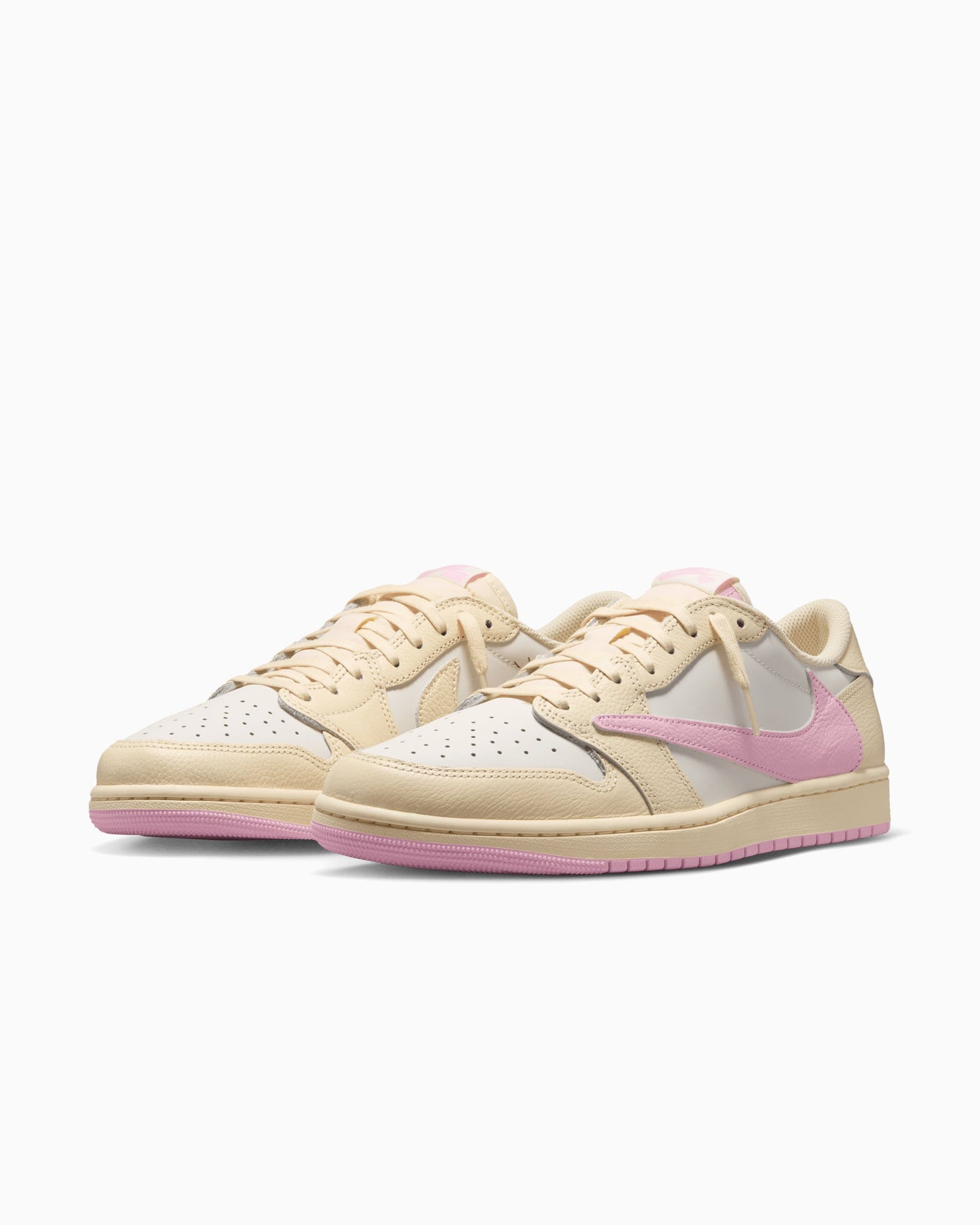 Air Jordan x Travis Scott 1 Low Retro "Shy Pink"