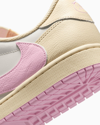 Air Jordan x Travis Scott 1 Low Retro "Shy Pink"
