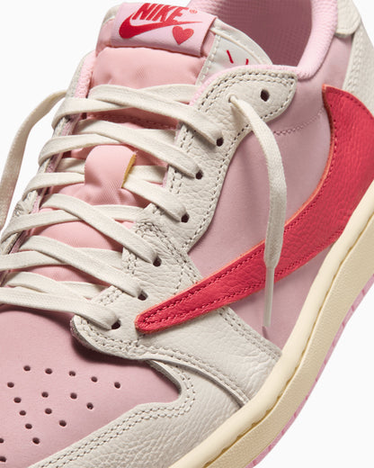 Air Jordan x Travis Scott 1 Low Retro "Tropical Pink"