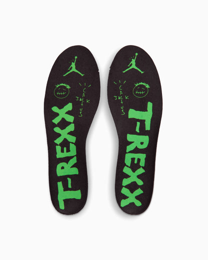 Jordan x Travis Scott CJ1 T-Rexx Jack "Green Spark"